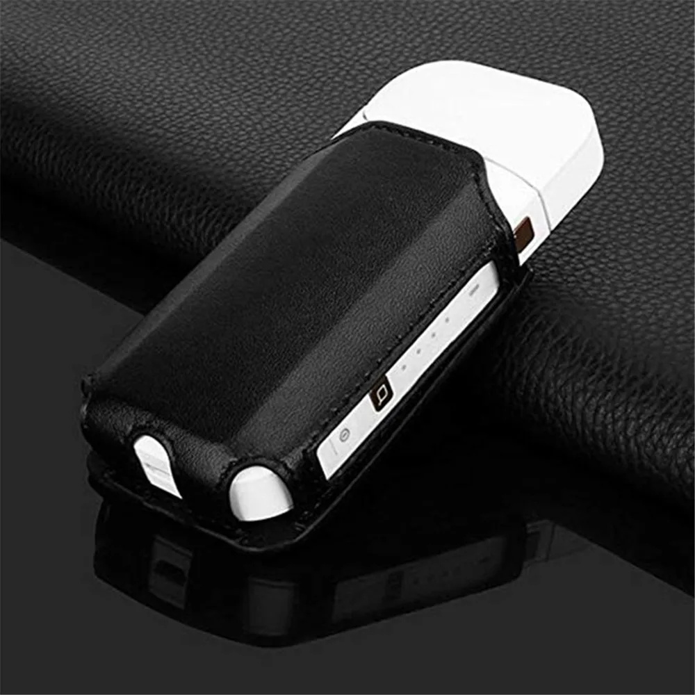 JINXINGCHENG 2 цвета из углеродного волокна Флип Кожа для IQOS 2,4 плюс сумка Аксессуары для IQOS чехол на молнии с отделением для карт