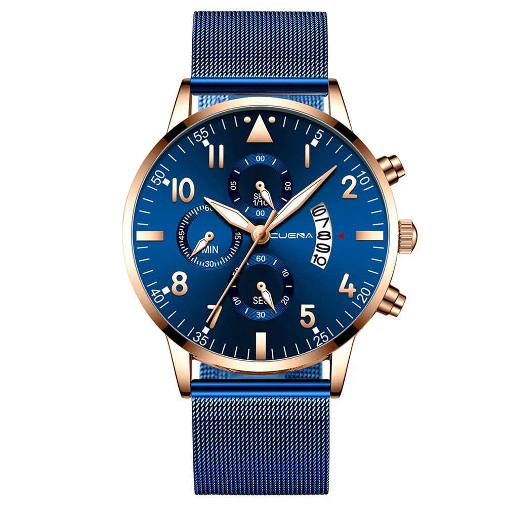 OTOKY мужские часы роскошные кварцевые цифровые весы повседневные тонкие сетчатые