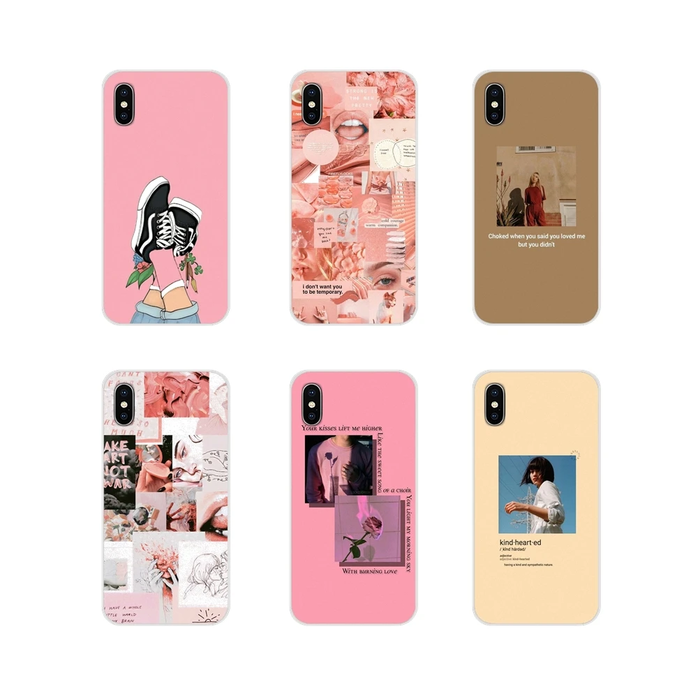 Розовый эстетика эстетическое мобильный телефон в виде ракушки чехол для Huawei Nova 2