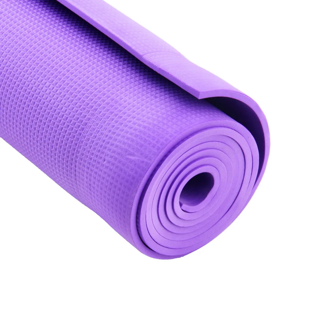 

6mm Thick exercise Yoga Mat Pad Non-Slip Lose Weight Exercise Fitness folding gymnastics mat for fitness 68x24x0.24inch