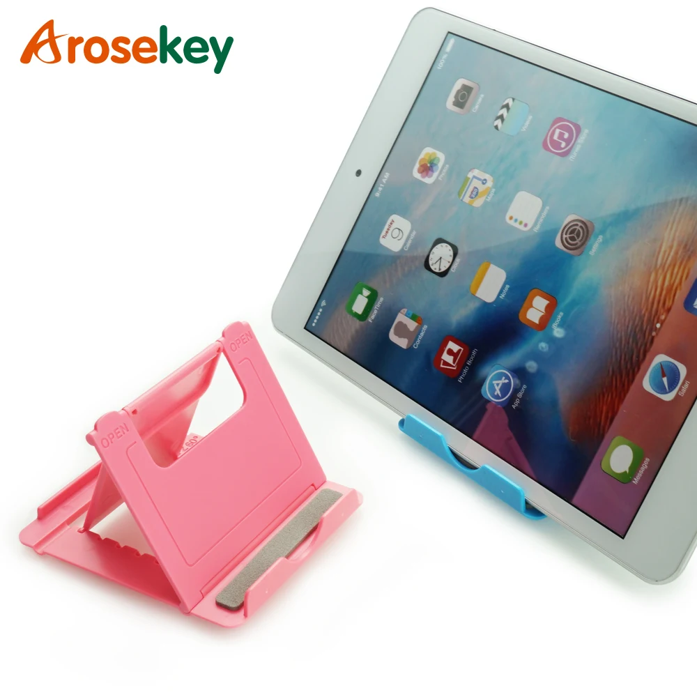 Arosekey Складная подставка для планшета Поддержка ipad держатель mini 4 3 2 крепление для планшета для телефона Регулируемый