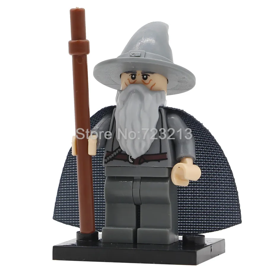 PG8183 Desolation of Smaug рисунок Фили дайн Ironfoot Kili Oin Gloin Dori Goblin ORCS строительные блоки модели кирпичи наборы игрушек - Цвет: Gandalf