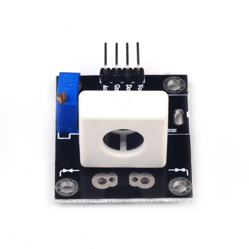 

New Wcs1700 Hall Current Sensor Adjustable 70a Short Circuit / Overcurrent Protection Module Direct Shot