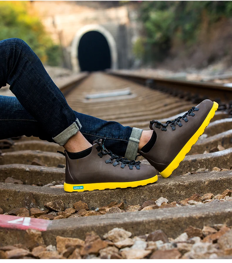 Men Ridings Boots Tooling Boot Genuine Leather Motorcycle Round Toe Vintage Ankle Casual Native Shoes For Fishing |