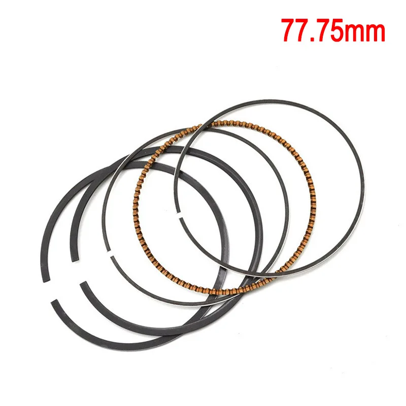 77.75mm Rings Мотоцикл STD~+ 100 77 мм~ 78 мм комплект поршневых колец для YAMAHA YZ250F WR250F YZ250 WR250 yz WR 250 F 250R 2001 2002 5NL-11631-00-00 - Цвет: 77.75mm Rings