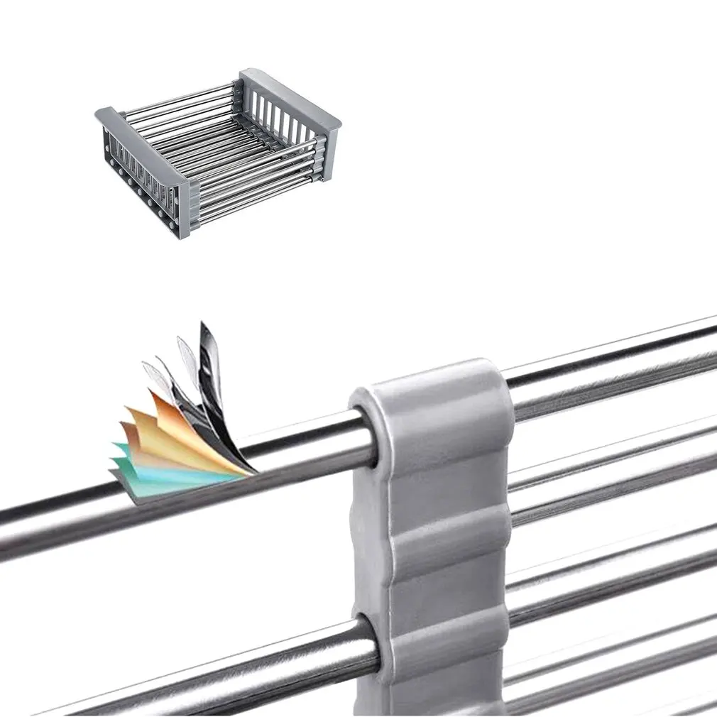 Сушилка для посуды сушилка сливная корзина кухонный органайзер из нержавеющей