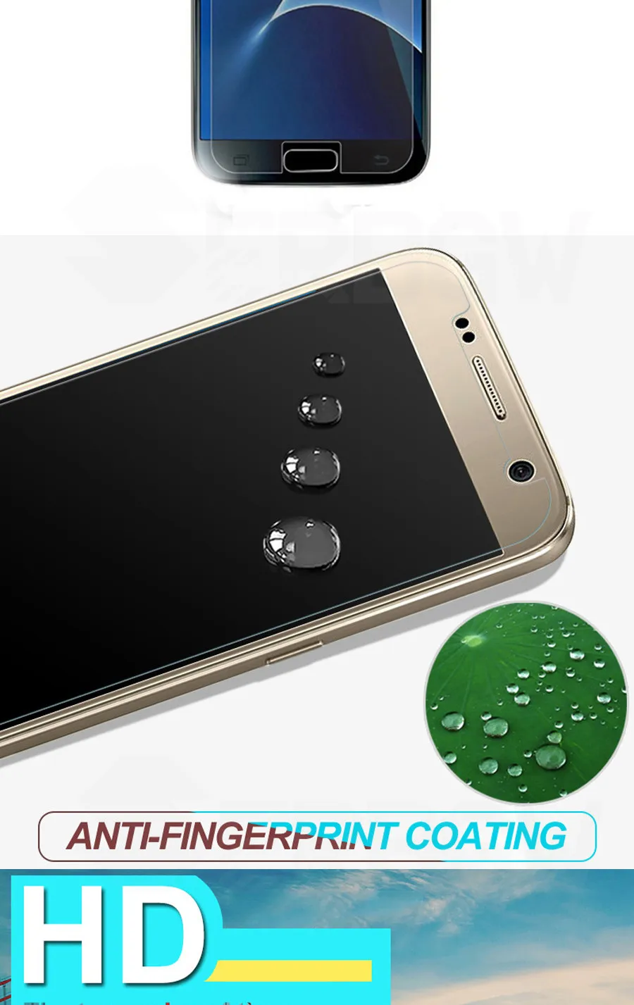Закаленное Стекло для samsung Galaxy A3 A5 A7 Note 2 3 Экран Защитная пленка для samsung Note 4/Note 5 S6 S5 S7 J3 J5 J7 Стекло