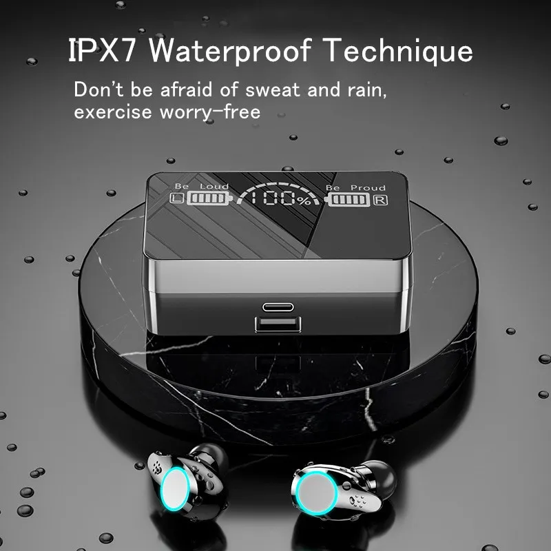 Наушники Shoumi Bluetooth 2200mA беспроводные TWS наушники с низкой задержкой