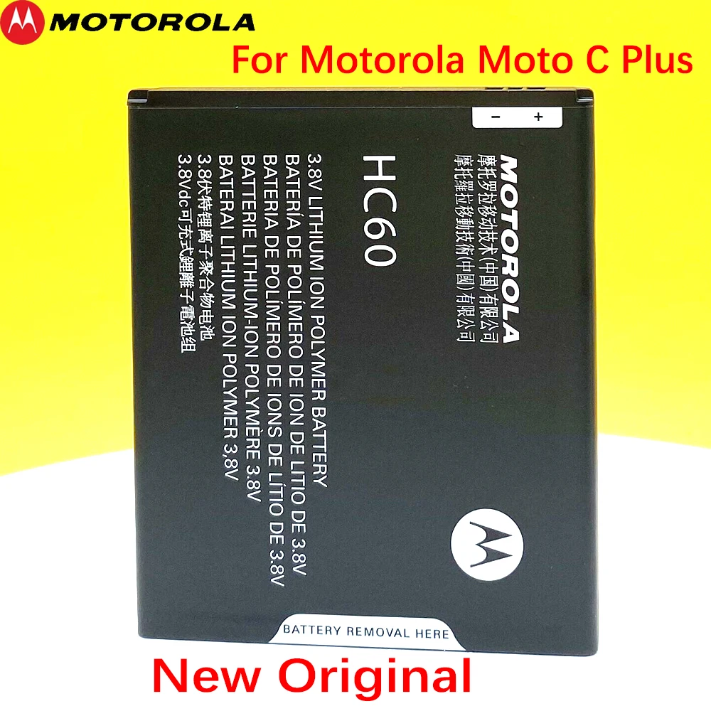 

Новый оригинальный аккумулятор HC60 4000 мАч для Motorola Moto C Plus Dual SIM XT1723 XT1724 XT1725 телефон + номер для отслеживания