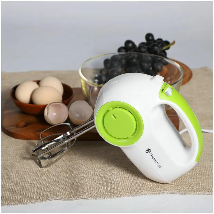 

Household 5 Speed Electric Milk Stirrer Hand Held Stainless Steel Egg Beater Kitchen Gadget Cooking Tools Foam Maker 150W ZH711