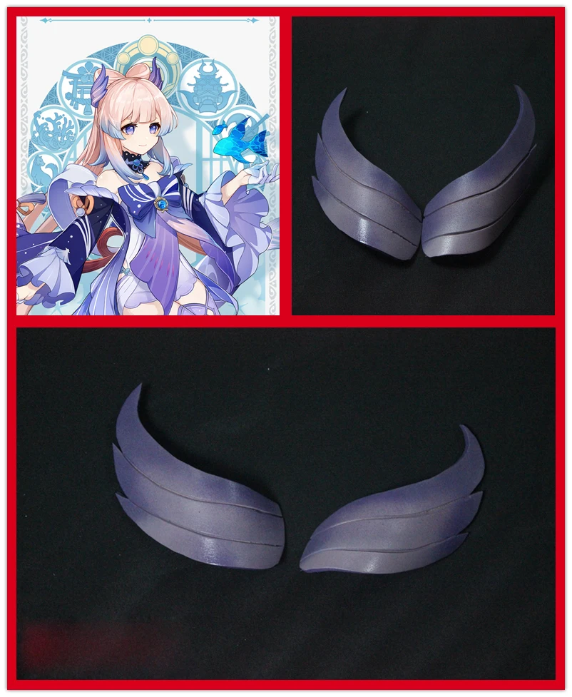 Kokomi Косплей коралловые щупальца игра Genshin Impact Sangonomiya женские головные уборы
