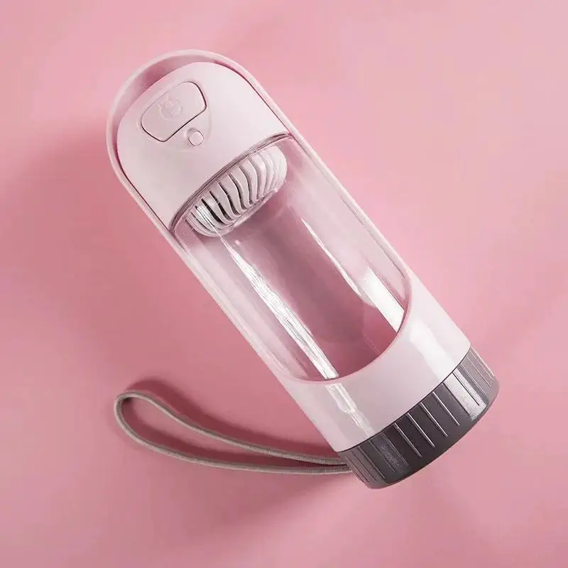 Pink Hipidog дропшиппинг товары для домашних животных бутылка для воды для маленьких и больших собак - Цвет: Pink