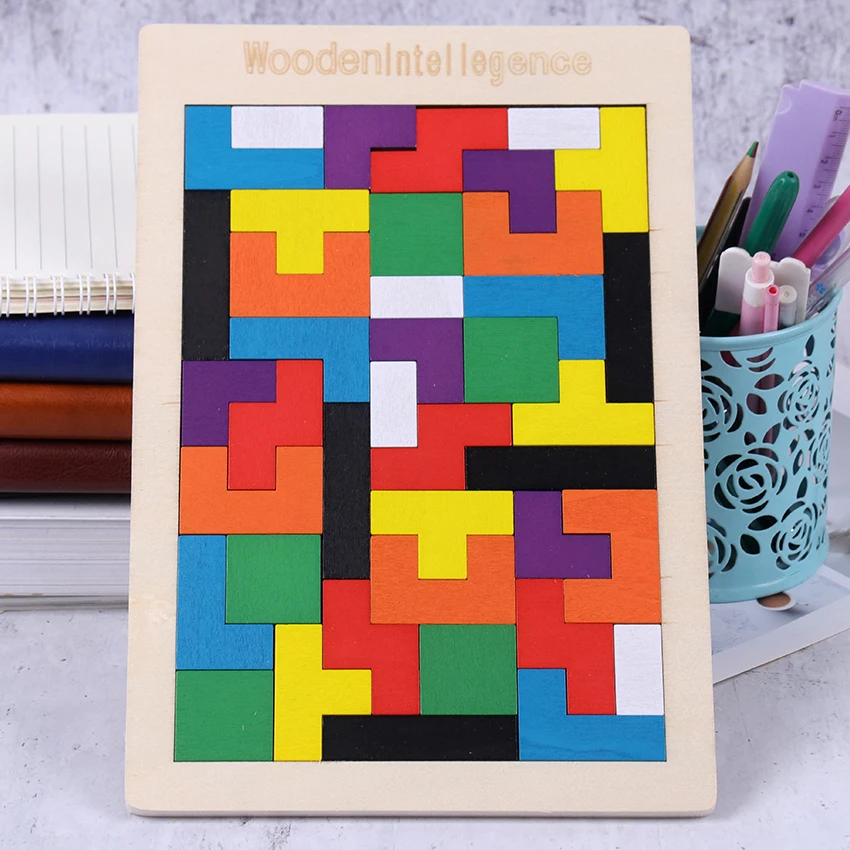 Игра-Головоломка детская деревянная цветная 1 шт. | Игрушки и хобби