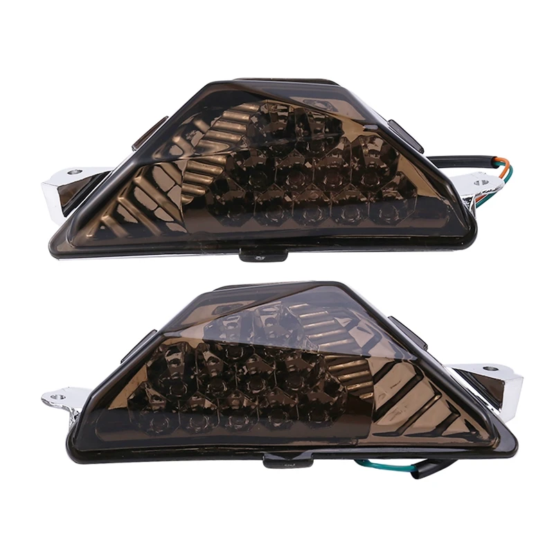 

Motorcycle Front Turn Signals Blinker Indicator Led Light Lamp for Kawasaki Ninja 250 400 2018 2019
