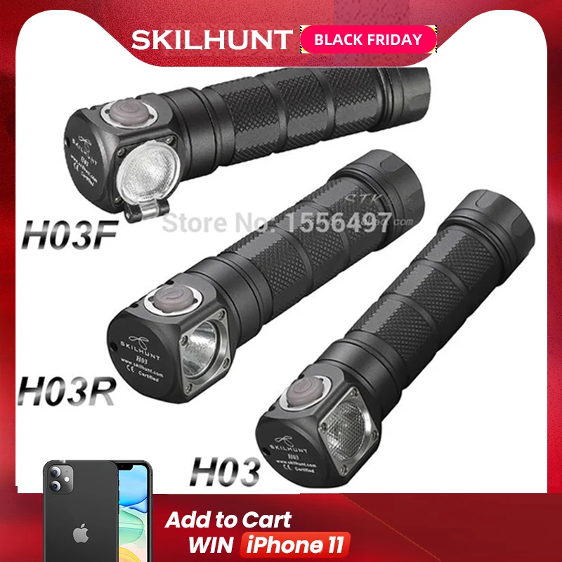 Skilhunt H03 H03R H03F светодиодный фонарик лампа фронтальная Cree XML1200Lm фонарик для охоты, рыбалки, кемпинга фонарик+ повязка на голову