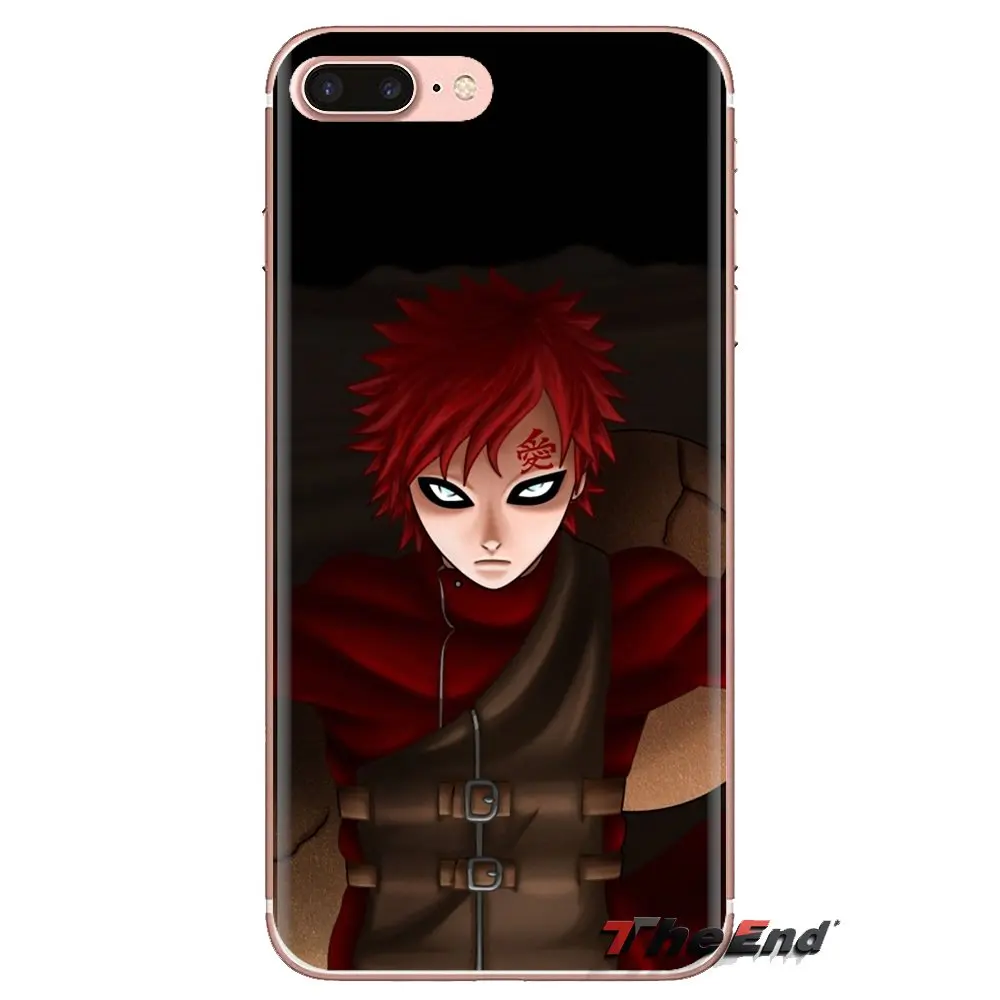 For Samsung Galaxy J1 J2 J3 J4 J5 J6 J7 J8 Plus 2018 Prime 2015 2016 2017 Anime Naruto Gaara Transparent Soft Shell Covers |