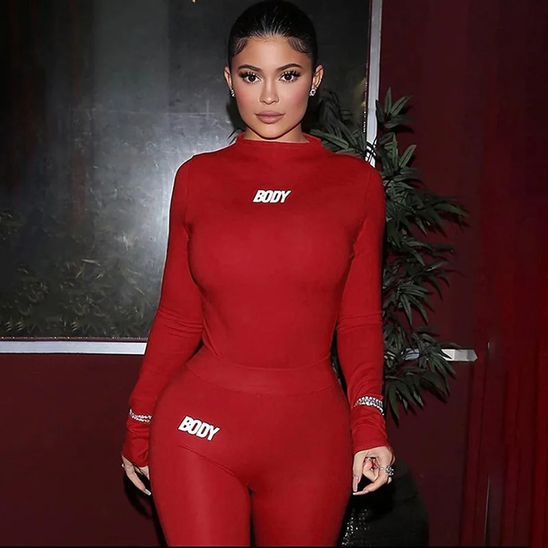 

Fitness Clothing Yoga Set Women 2 Pieces Sport Suit Long Sleeve Shirt And High Waist Leggings Gym Running Workout Sportswear
