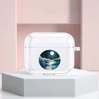 Чехол Moon Glow для AirPods 3 2021, чехол для беспроводных Bluetooth наушников Apple Airpods 2 1 Pro, чехол