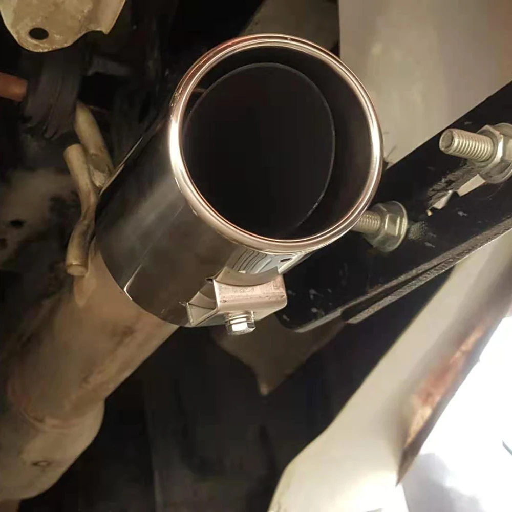 CHROME EXHAUST EXTENSION TIP suitable for Mitsubishi Pajero Sport QE 2016-2017 MZ330941 Genuine muffler tip | Автомобили и