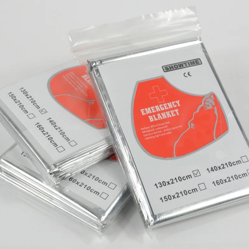 Уличная многофункциональная ПЭТ-пленка изоляционное одеяло первой помощи