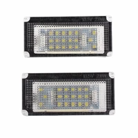 2x luces led license plate light car number plate lamp assembly auto taillight for bmw mini cooper one r50 s r53 convertible r52