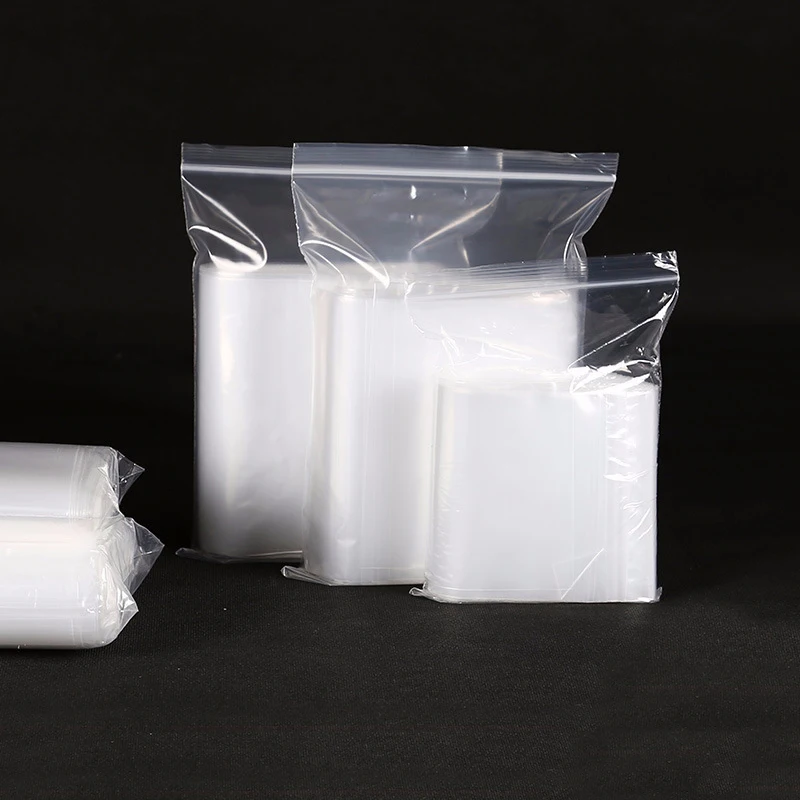 Прозрачные мешочки для ювелирных украшений на молнии полиэтиленовый маленький