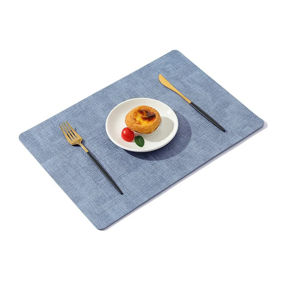 

Square Table Mat Cup Mat Nordic Oil Resistant And Waterproof Tableware Mat Double-sided Heat Insulation And Anti-skid Table Mat