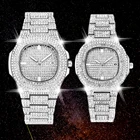 Бесплатная доставка; Новинка 2021 года; Femme Diamond; Мужские часы в стиле хип-хоп; Кварцевые часы для женщин; Женские часы со льдом; Мужские наручные часы