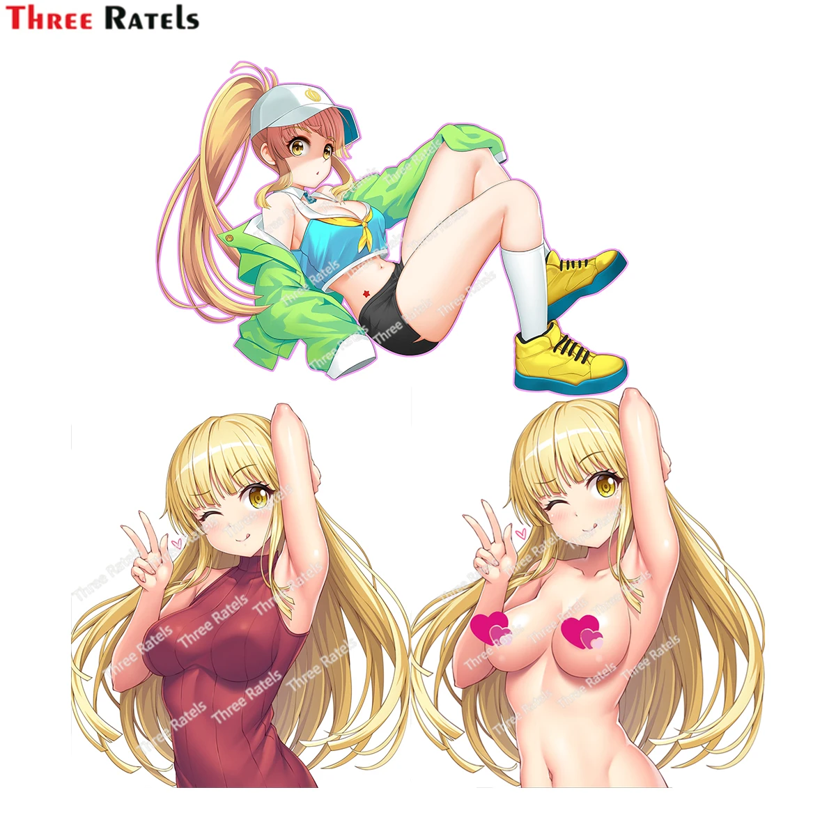 

Three Ratels G318 высокое качество Tsurumaki Kokoro Bang наклейка на автомобиль мечта ноутбук чемодан Мотогонки PVCDIY модель автомобиля