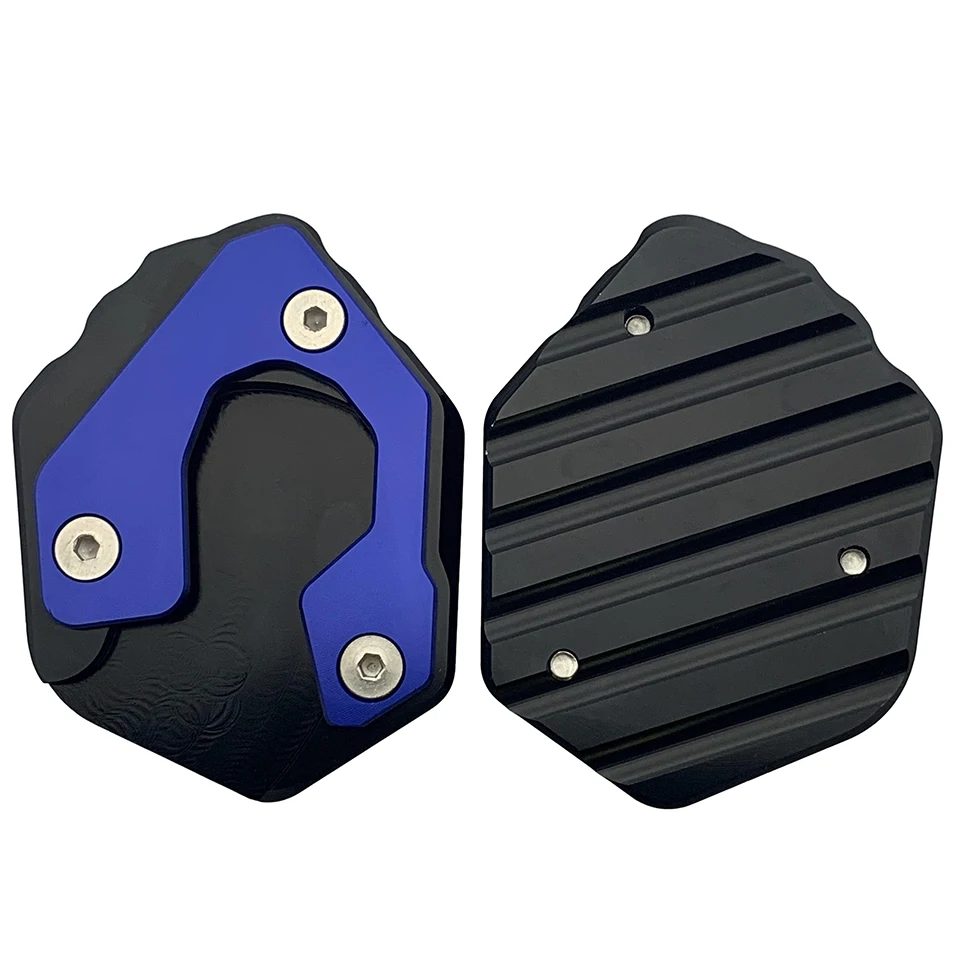 Motorcycle Accessories Kickstand Side Stand Extension Pad Enlarger Plate For Yamaha MT 07 MT07 MT-07 2014-2020