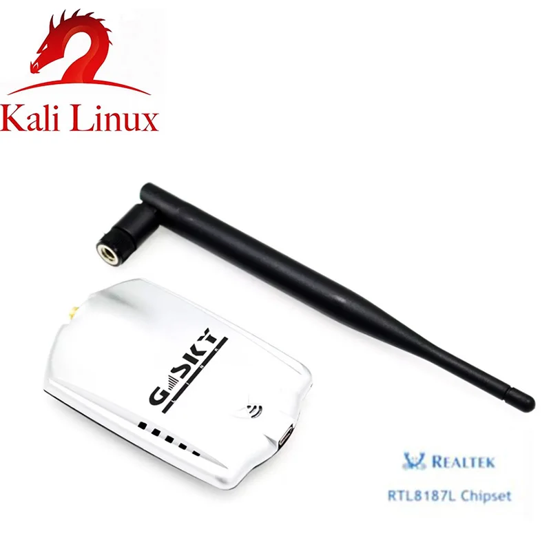 Wi-Fi-адаптер Сетевая карта Realtek RTL8187L чипсет 2000 МВт Беспроводная USB Wi-Fi с антенной 5dbi
