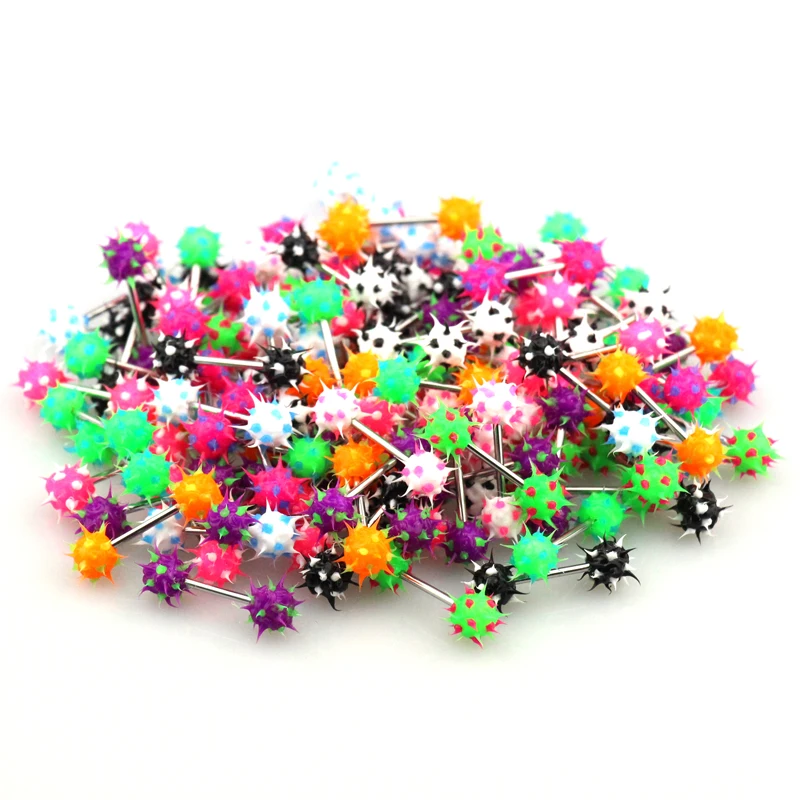 2 шт. 14 г кольца для сосков пирсинг бар хирургическая стальная штанга силиконовый