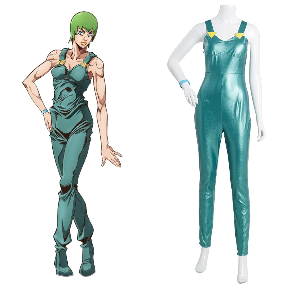 

Jojo‘s Bizarre Adventure - Stone Ocean Foo Fighters F·F Cosplay Costume Jumpsuit Outfits Halloween Carnival Suit