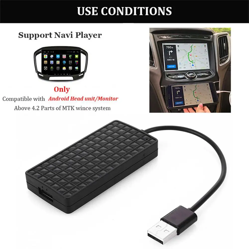 

USB-ключ Vehemo MINI USB, Bluetooth, Apple, IOS, GPS, для Android-навигатора