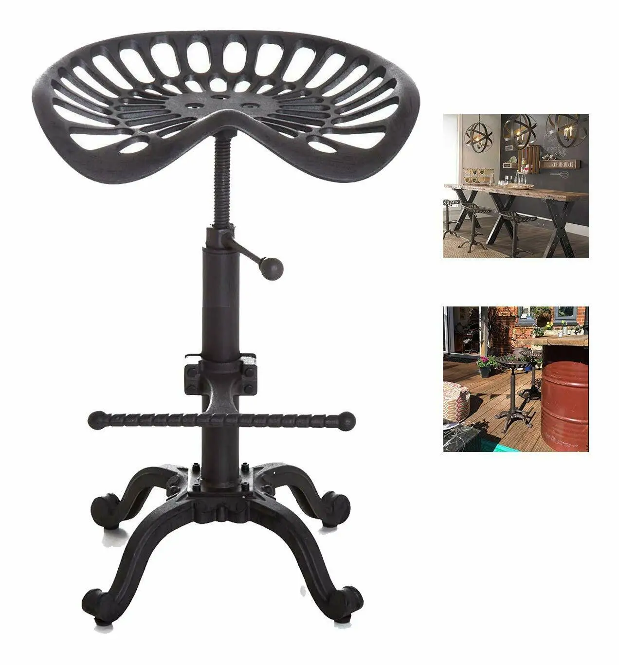 Промышленный Металлический сельскохозяйственный трактор барный стул