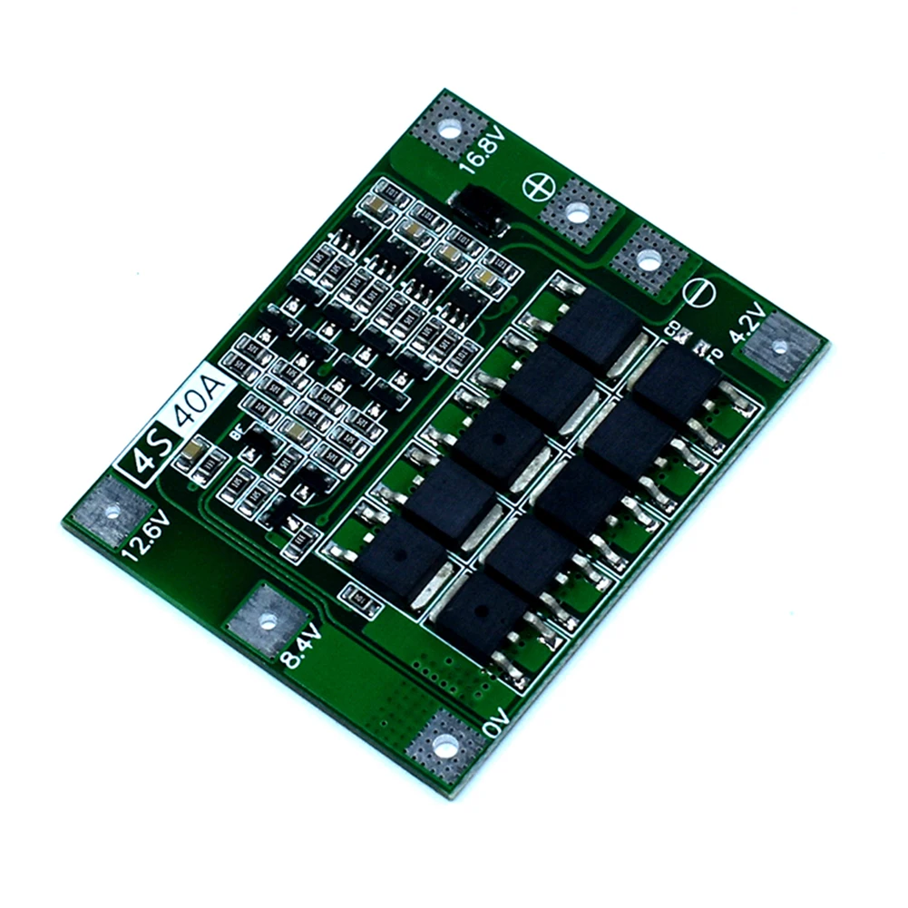 BMS 4S 40A балансировочная плата PCM 18650 для защиты аккумулятора 3S литий-ионная зарядка