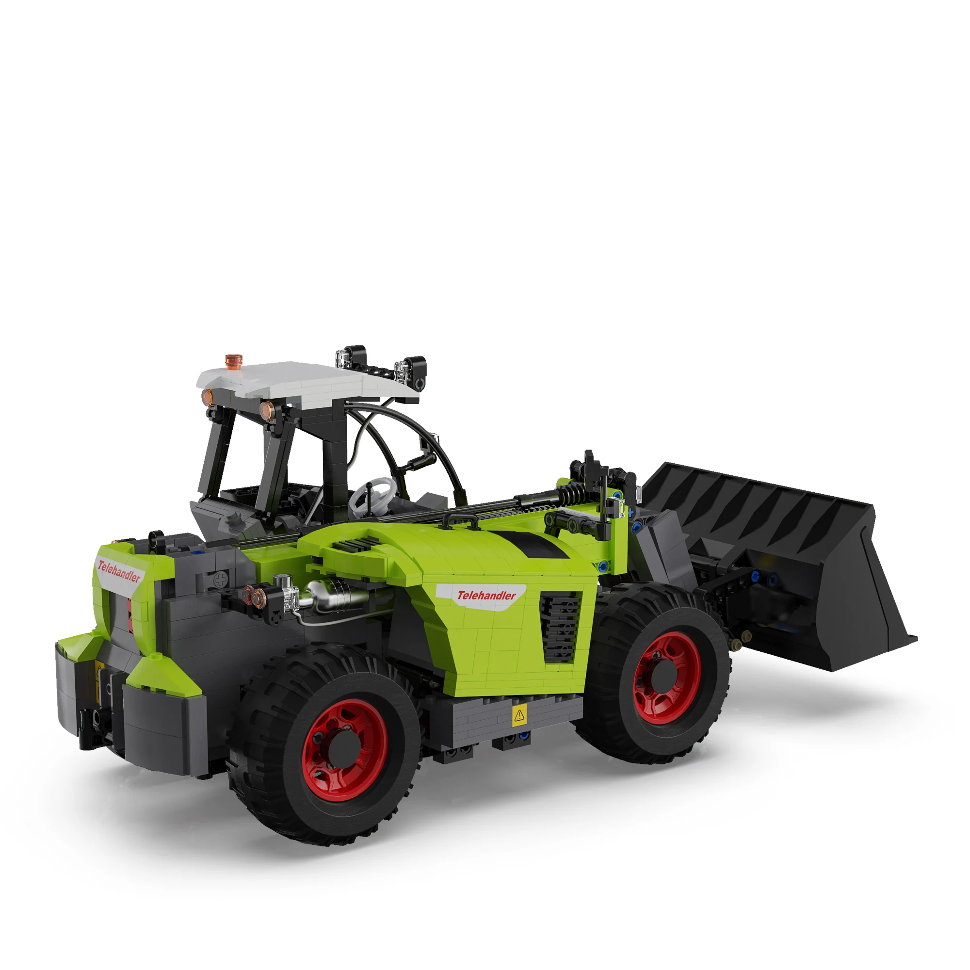 Preise MOC-35607 Multi-funktion Loader High Tech Creator RC Full-featured Engineering Fernbedienung 1469PCS Moc Gebäude Block Spielzeug