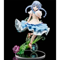 pre sale kafu chino action figure is the order a rabbit anime figure toys model flower summer dress ornaments pvc doll gift toy