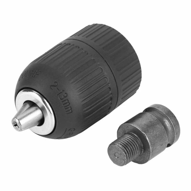 

Keyless Electric Drill Chuck 2-13mm 1/2-20UNF With SDS Plus Adaptor For Impact Wrench Conversion Power Tools Accessories
