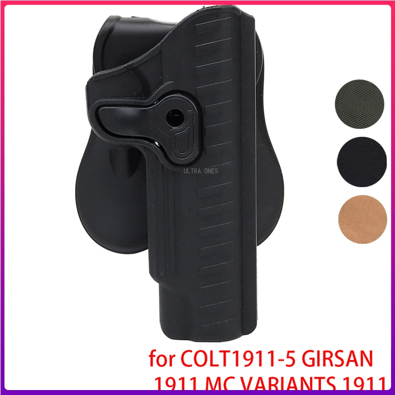 

Tactical Gun Holster for COLT1911-5 GIRSAN 1911 MC VARIANTS 1911. Hunting Airsoft Army Pistol Case Right Hand