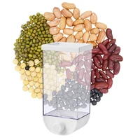 wall mounted cereal dispenser hanging sealed grain container home kitchen storage tool