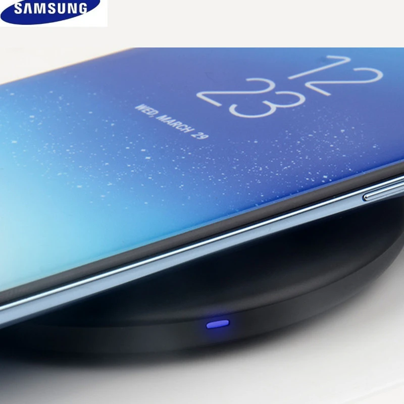 Оригинальное беспроводное Адаптивное быстрое зарядное устройство Samsung QI с