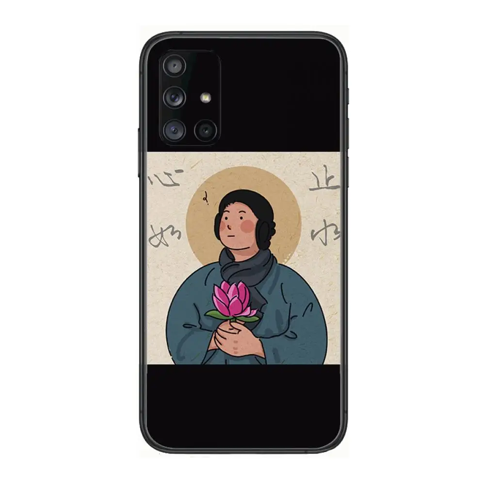 

Case R-Reply 1988 lovely Phone Case Hull For Samsung Galaxy A 90 50 51 20 71 70 40 30 10 80 E 5G S Black Shell Art Cell Cover