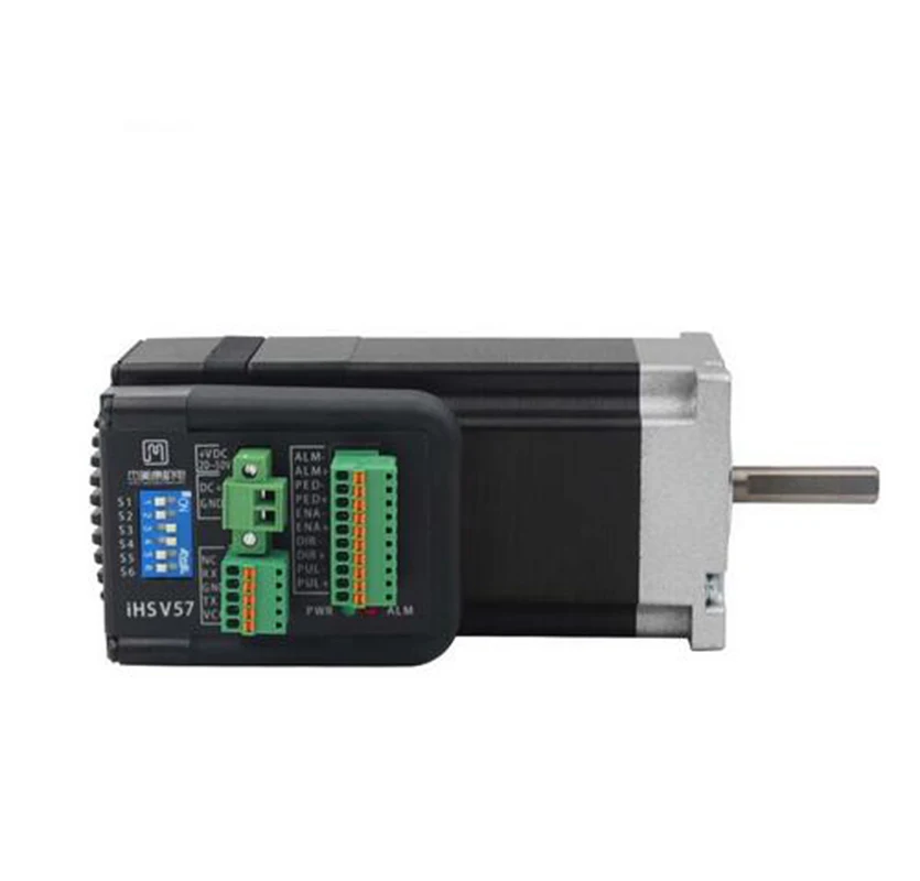 JMC интегрированный серводвигатель с драйвером 140w 36VDC 3000rpm 0.45Nm 6.0A мини-сервопривод и драйвер IHSV57-30-14-36