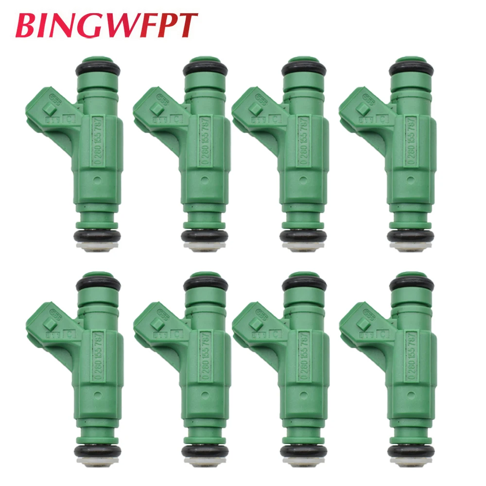

8PCS 0280155787 Fuel Injectors For Land Rover Discovery / Range Rover 4.0L 4.6L
