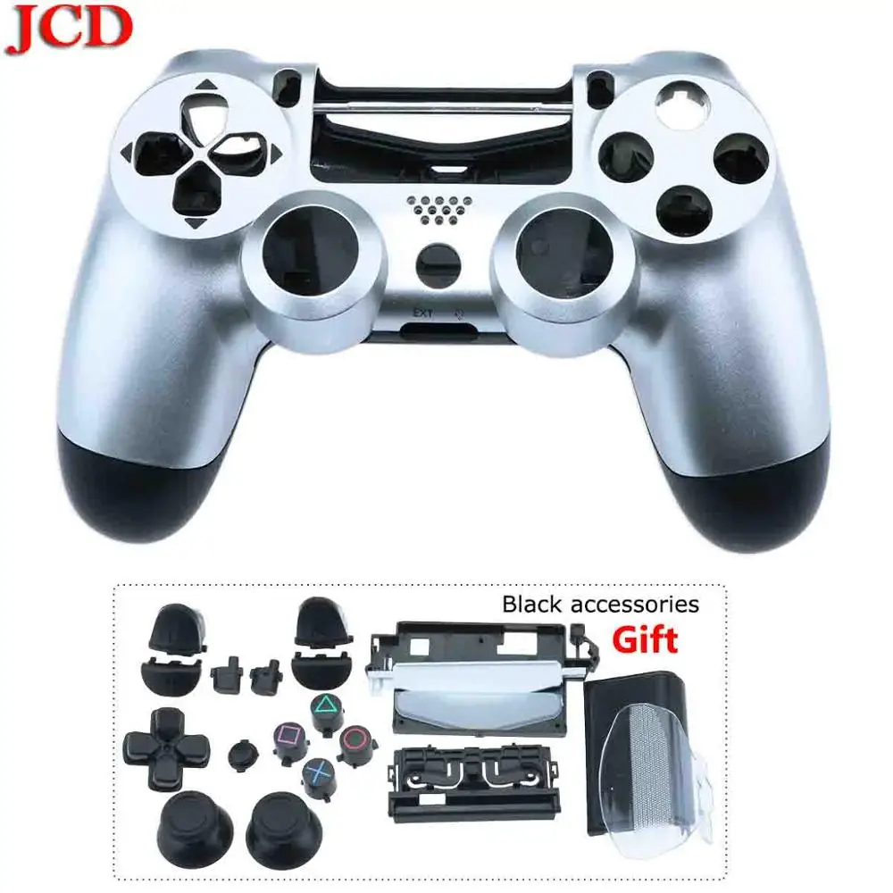 JCD Серебряная Замена камуфляжного корпуса чехол для Playstation 4 Pro PS4 Pro контроллер JDS 040 Верхняя Нижняя оболочка - Цвет: No1