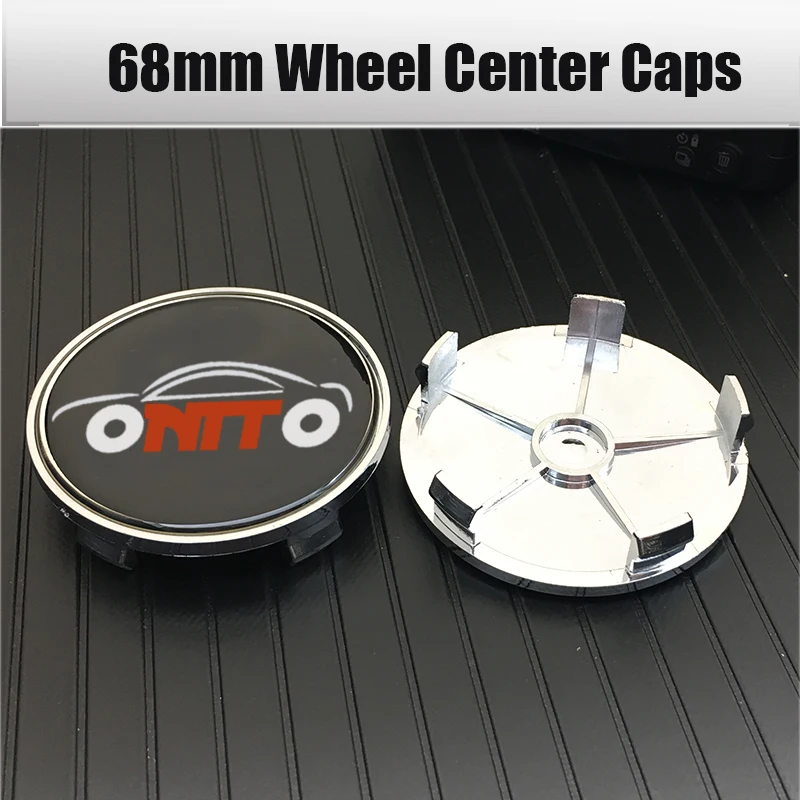 4 шт автомобильных дисков центра колеса накладка лейбл Углеродная сажа