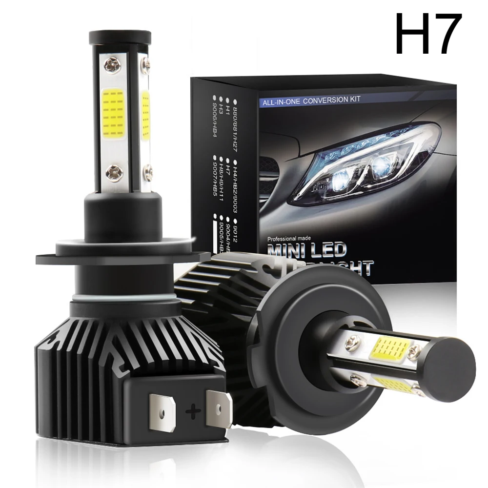 Головной светильник светодиодный лампы для фар 5000LM туман s 4000LM H7 9V 36V 2 шт. COB |