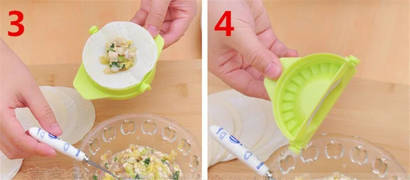 Кухонные инструменты клецки Jiaozi устройство для изготовления легко DIY плесень