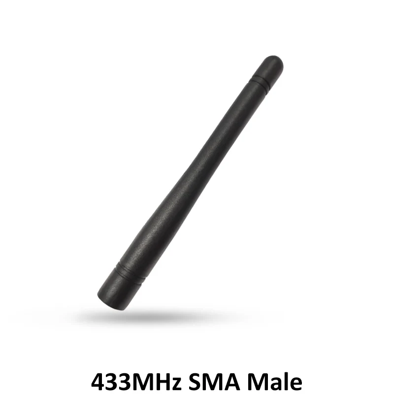 Антенна 433 МГц 2 шт. антенна с коннектором 3 дБи SMA типа папа направленная + 21 см
